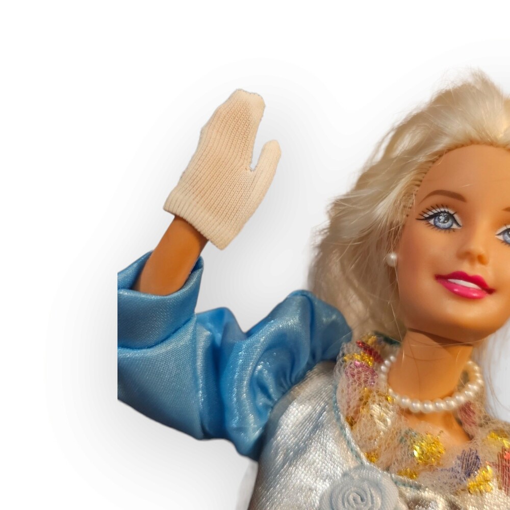 Vtg Barbie Gloves